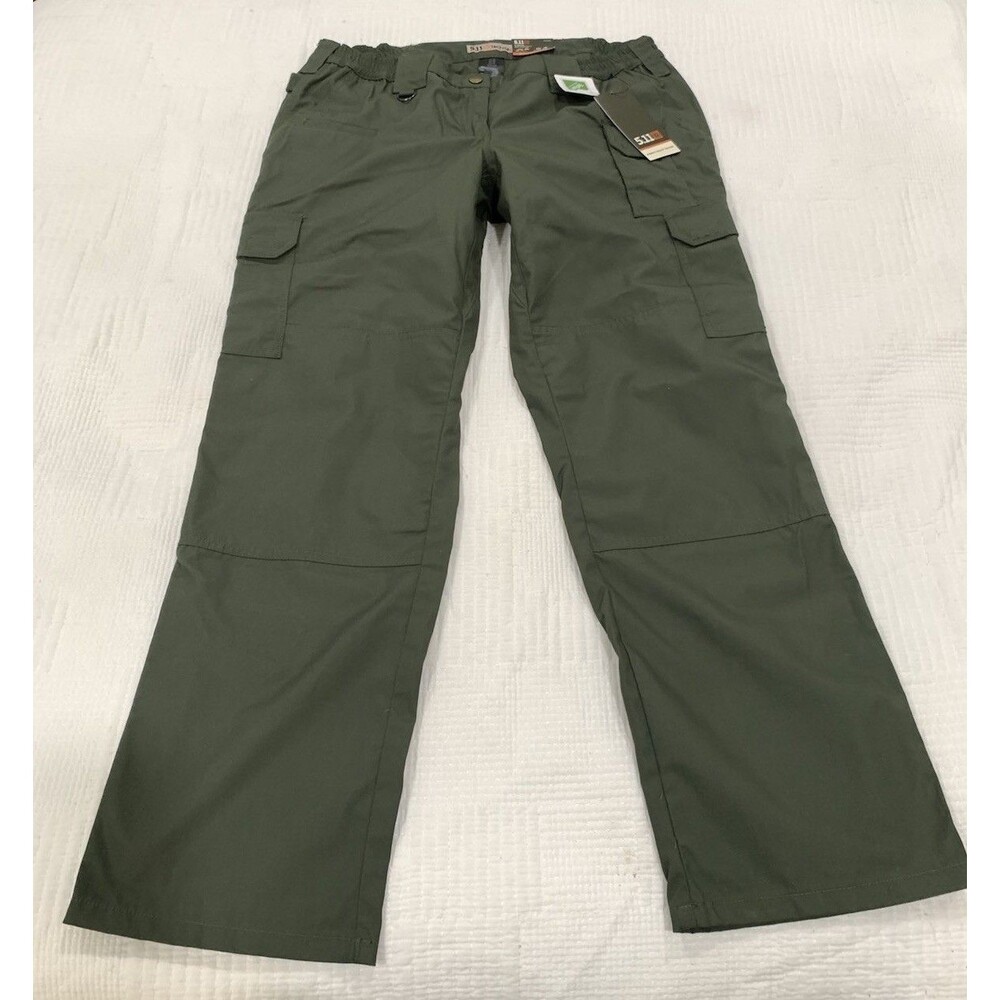 5.11 - Taclite Pro Women’s 7 Pocket Cargo tactical Pant 64360 Size 16 Green NWT